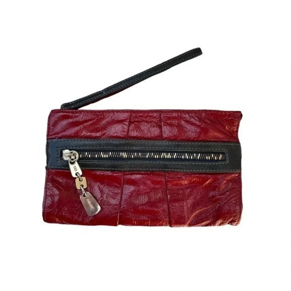 See by Chloe Day Tripper Patent Leather‎ Zip Front Wristlet Wallet Clutc…​​ - Picture 1 of 12